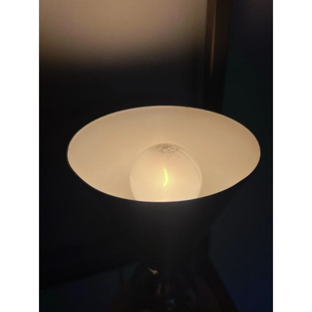 Vintage MCM Art Deco Machine Age Lamps Aluminum‎ Modernist Torchiere Light